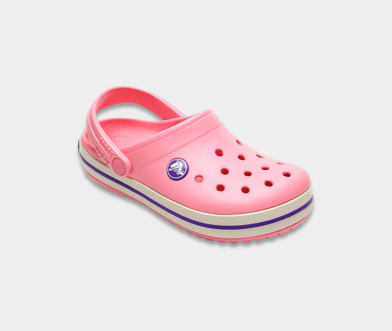 crocs crocband kids peony pinkstuco kroksy krokbend detskie rozovye 2