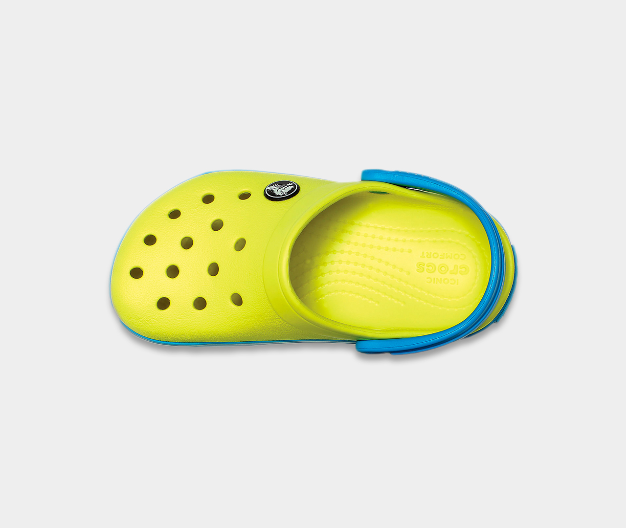 crocs crocband kids peony tennis ball greenocean kroksy krokbend detskie salatovye 4