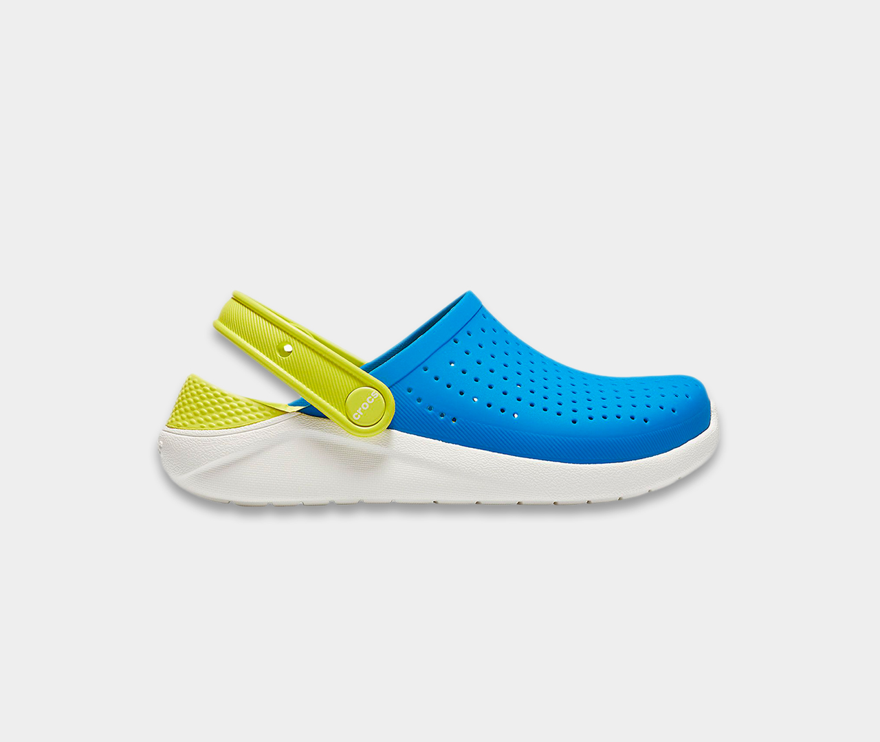 crocs literide kids bright cobaltcitrus kroksy laitraid detskie sinie 1