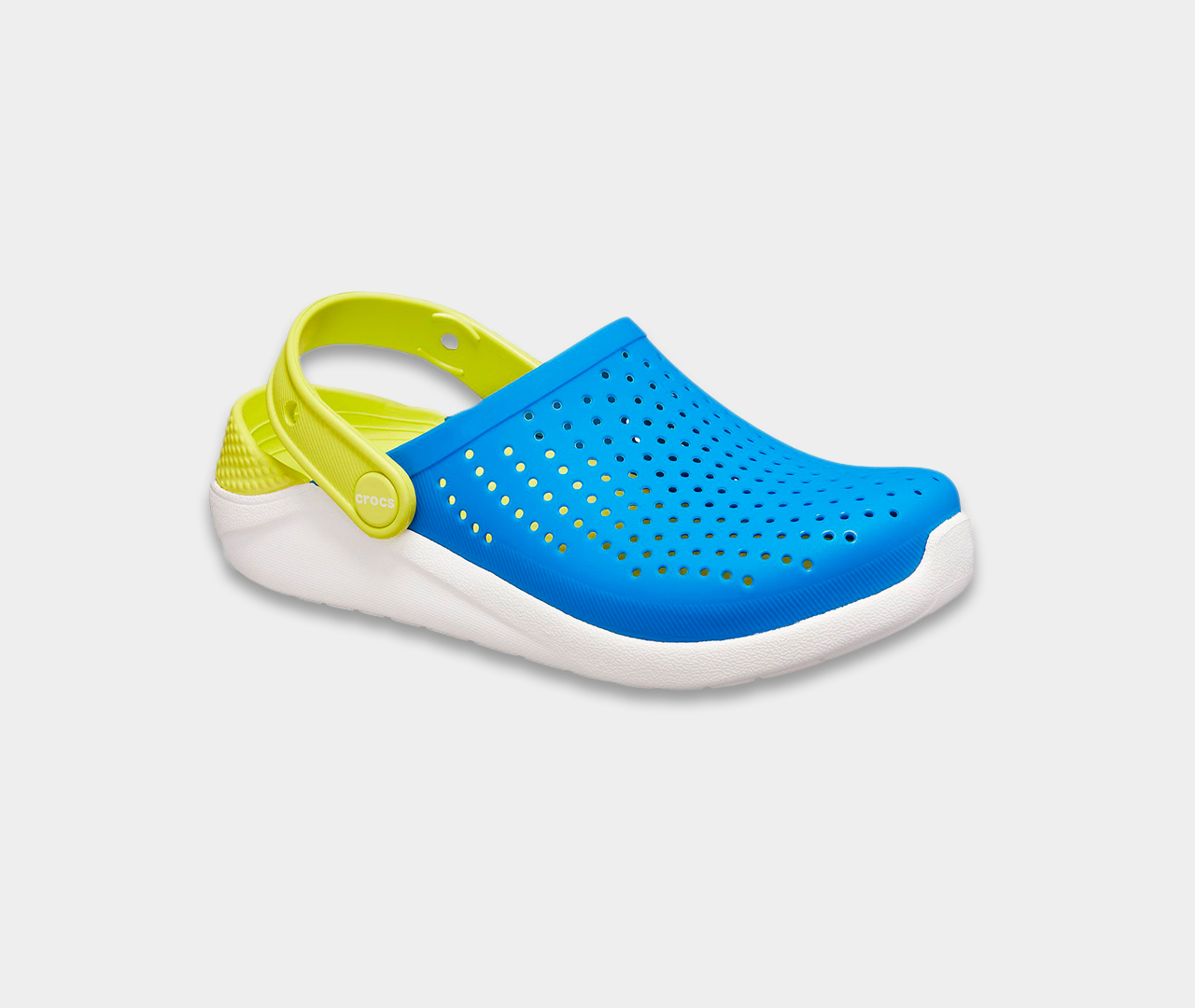 crocs literide kids bright cobaltcitrus kroksy laitraid detskie sinie 2