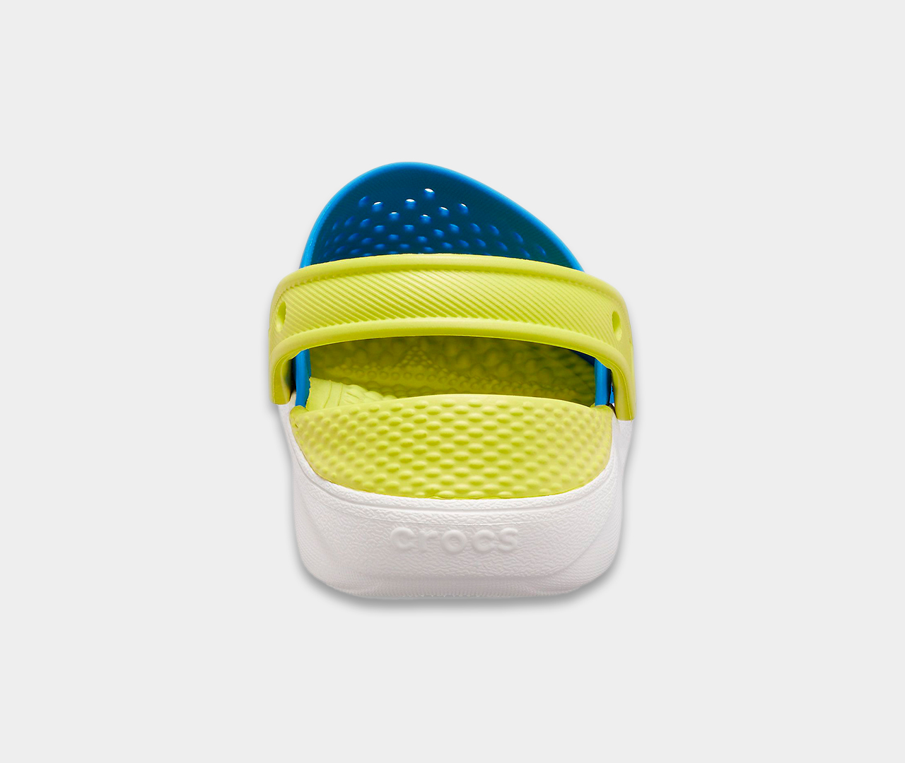 crocs literide kids bright cobaltcitrus kroksy laitraid detskie sinie 6