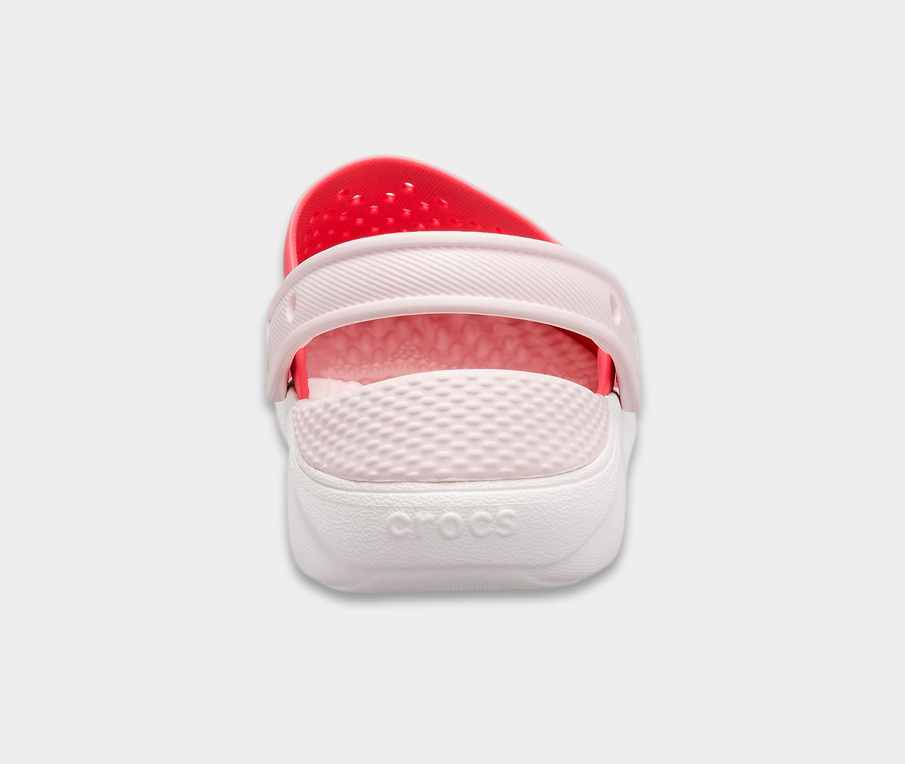 crocs literide kids mineral poppywhite kroksy laitraid detskie krasnye 4