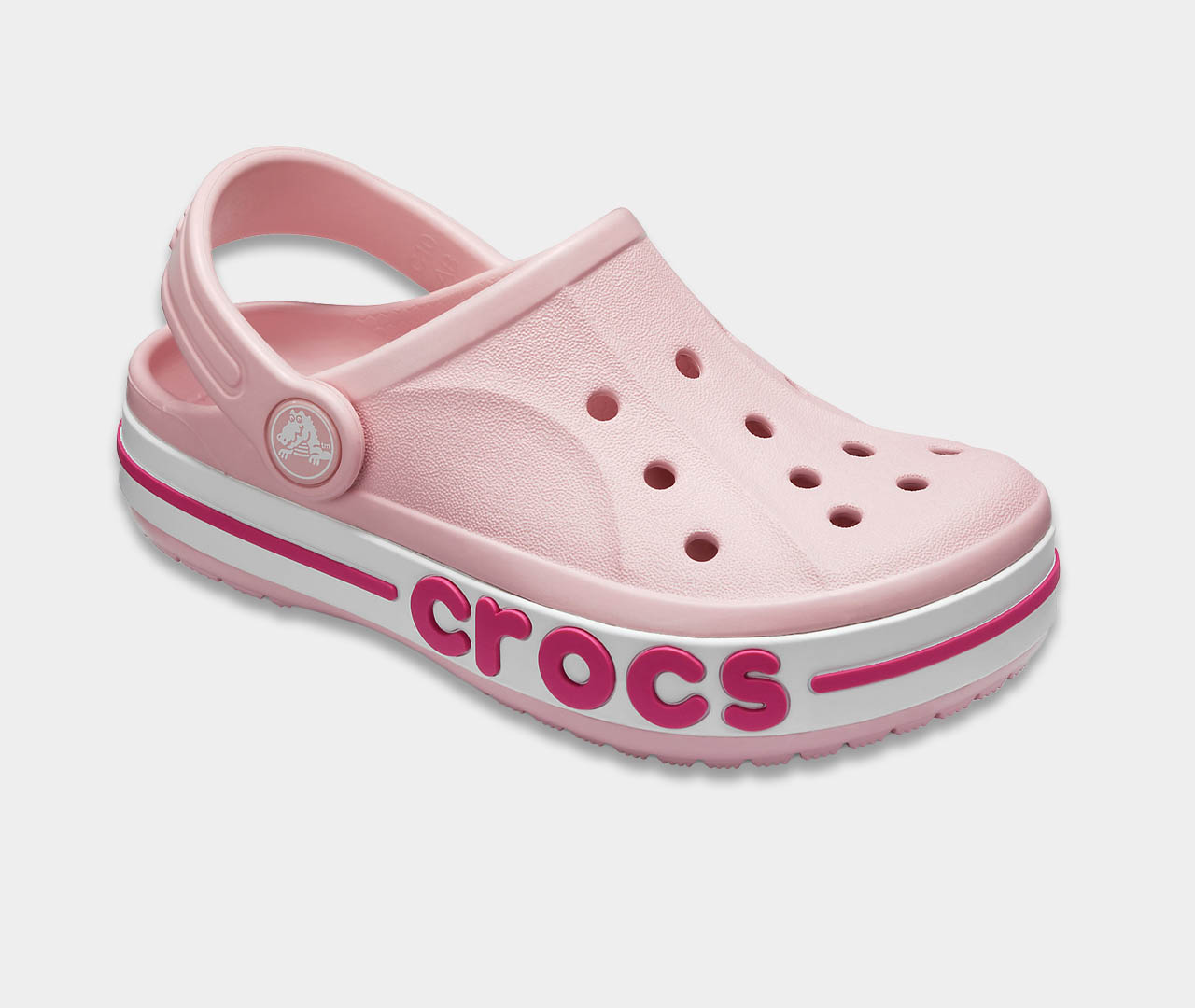 sabo kroks detskie rozovye bajabend crocs kids bayaband pearl 2