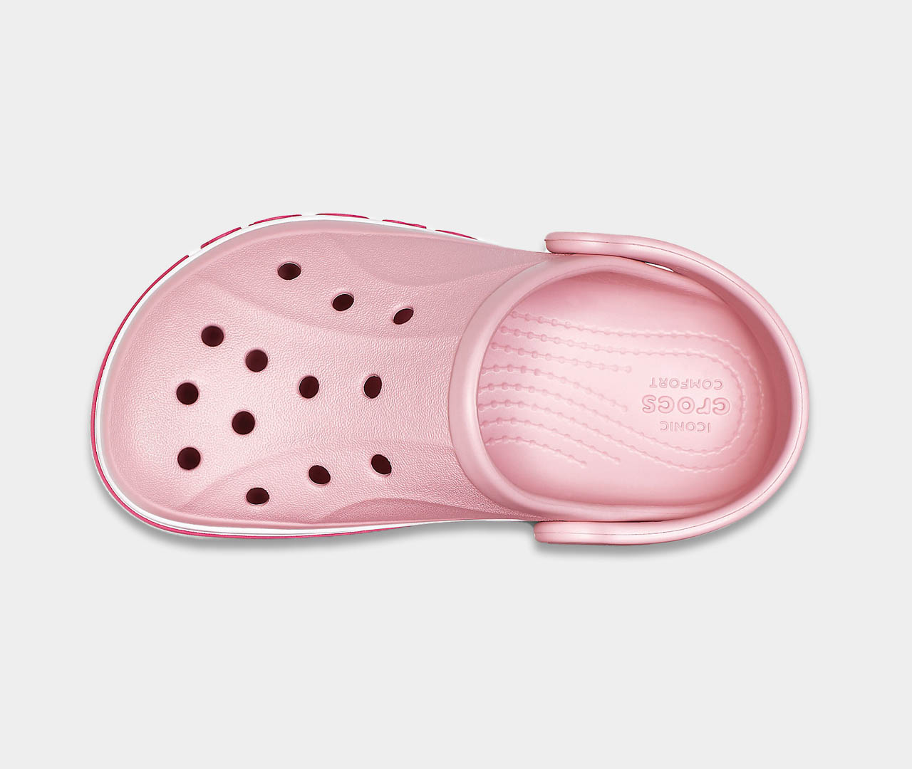 sabo kroks detskie rozovye bajabend crocs kids bayaband pearl 4