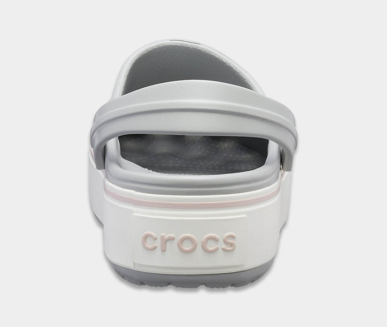 sabo kroks na platforme serye crocs crocband platform grey 5