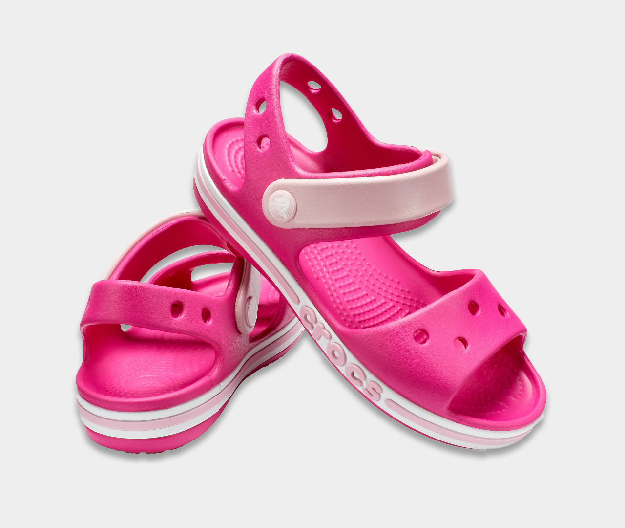 sandali kroks detskie rozovye bajabend crocs kids sandals bayaband candy pink 4