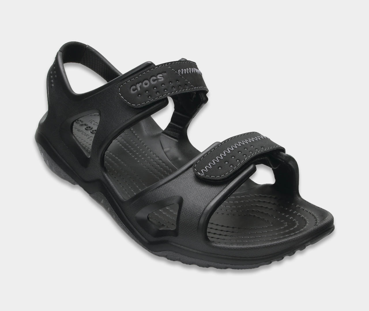 sandali kroks muzhskie chernye svimvoter river crocs sandals swiftwater river black 2