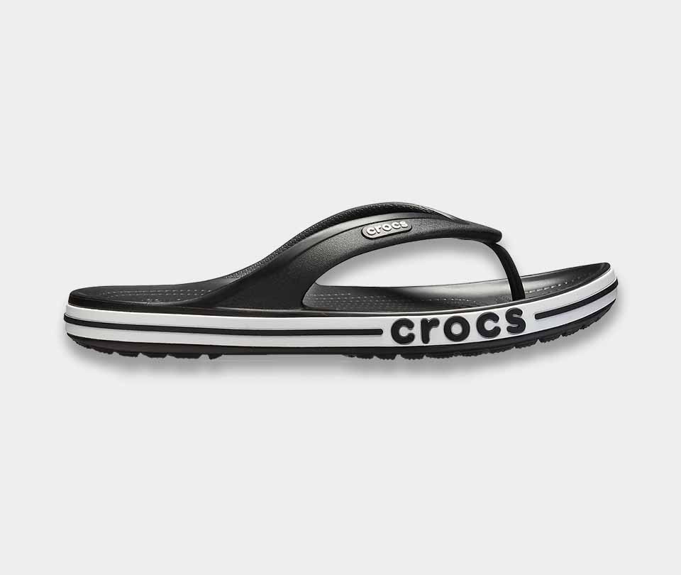 crocs bayaband flip black 1