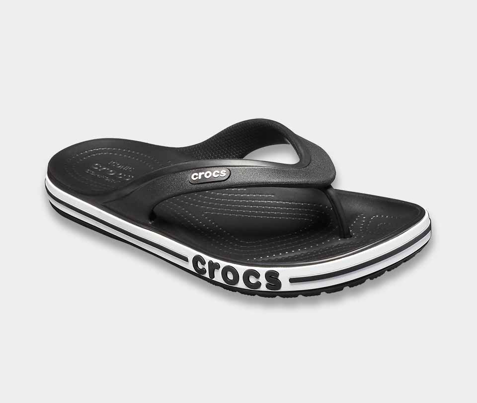 crocs bayaband flip black 4