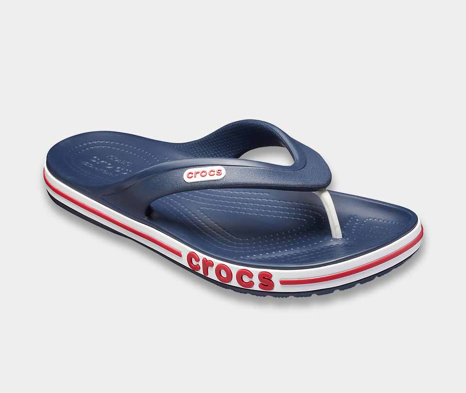 crocs bayaband flip navy 1