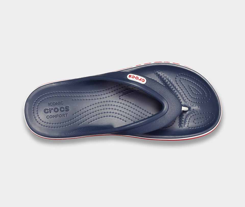 crocs bayaband flip navy 4