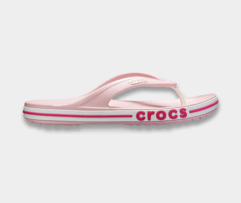 crocs bayaband flip petal pink1