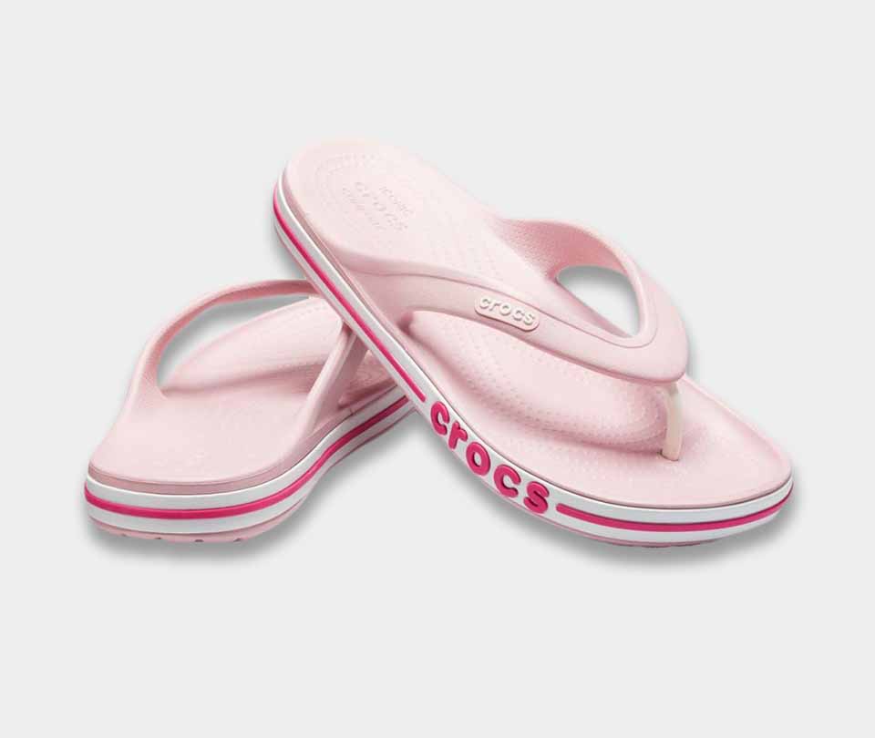 crocs bayaband flip petal pink2