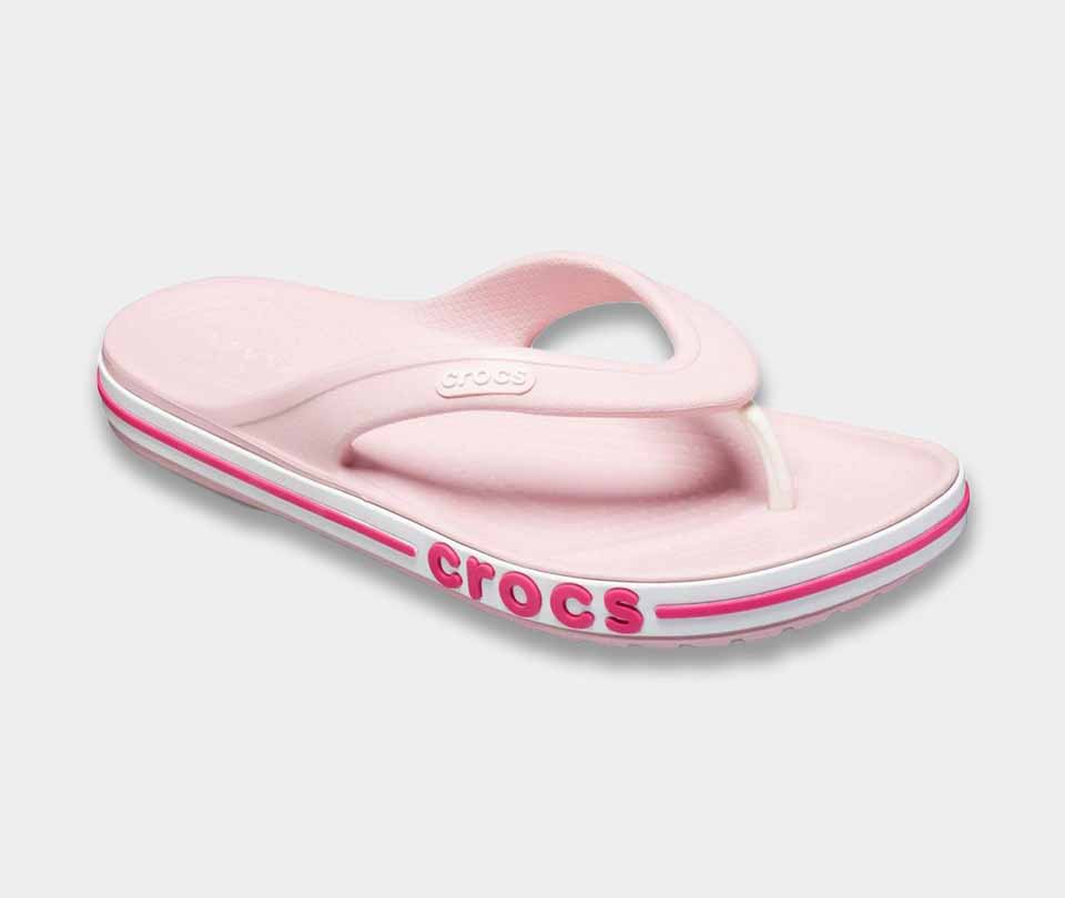 crocs bayaband flip petal pink5