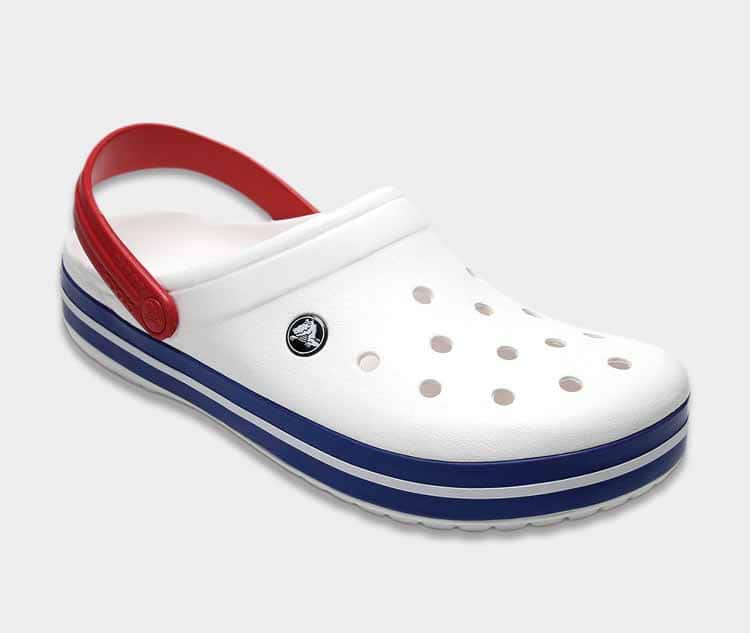 crocs crocband white blue kroks krokbend belo sinie 2