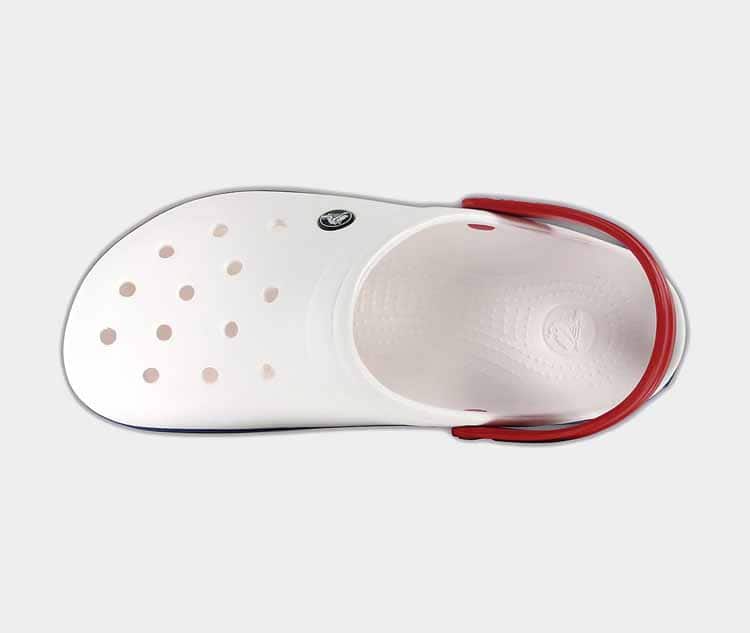crocs crocband white blue kroks krokbend belo sinie 3