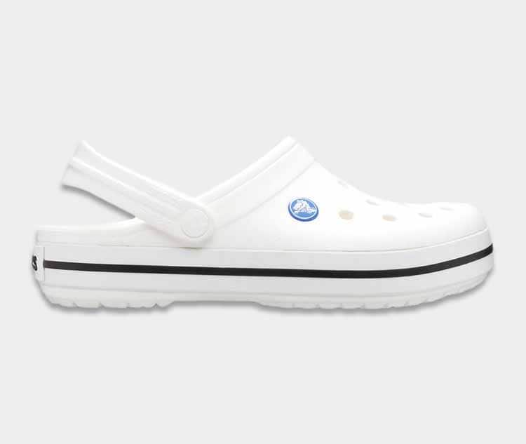 crocs crocband white kroks krokbend belye 1