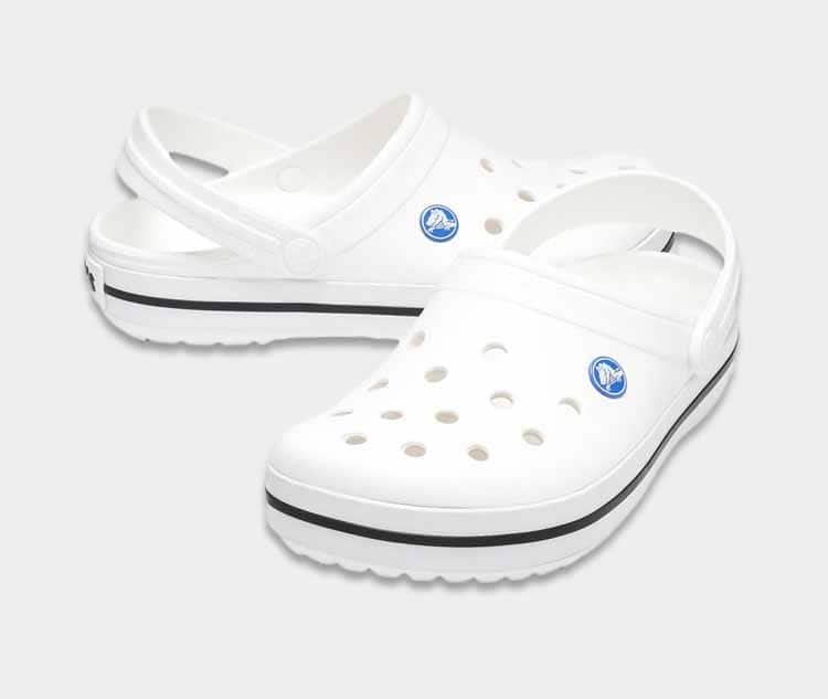 crocs crocband white kroks krokbend belye 4