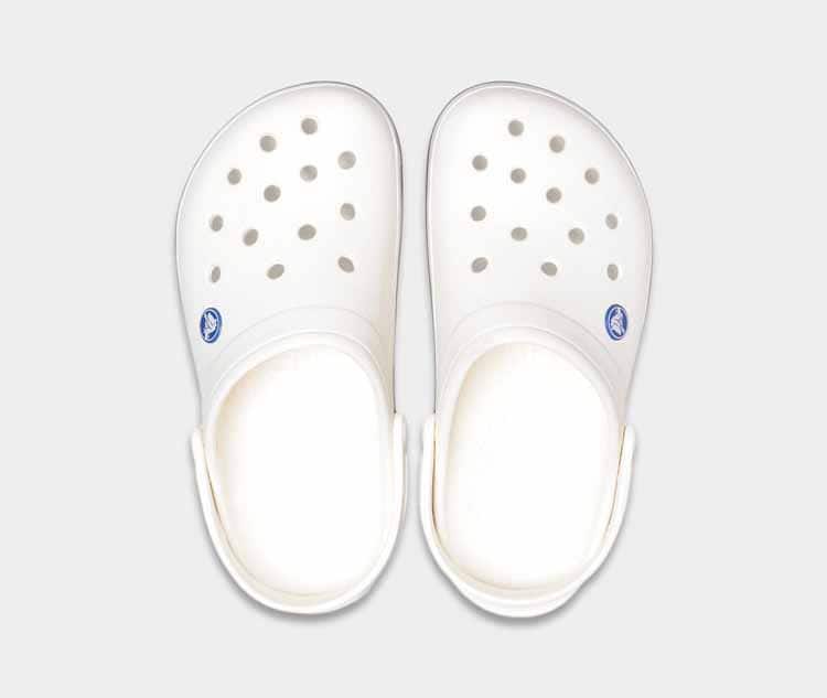 crocs crocband white kroks krokbend belye 5