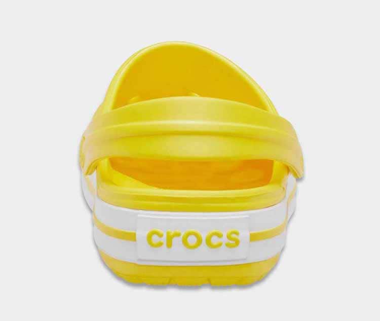 crocs crocband lemon white 2 1