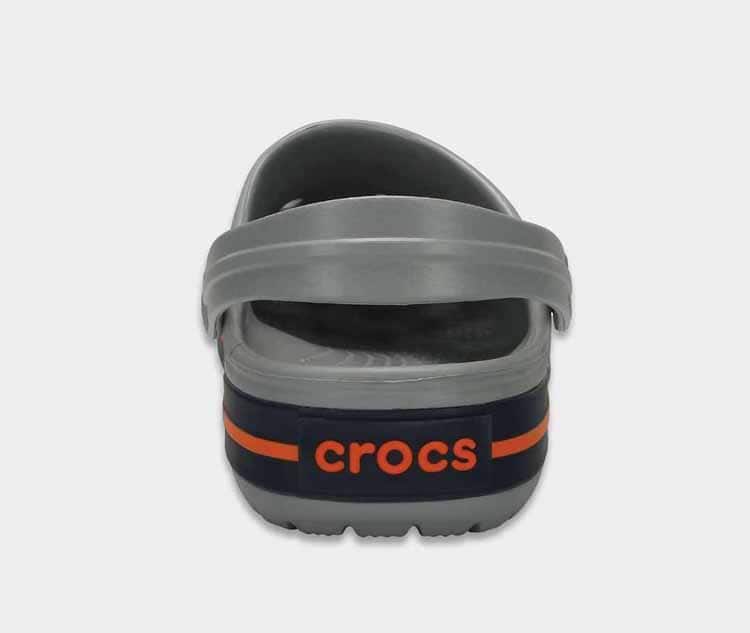 crocs crocband light grey navy 2 1