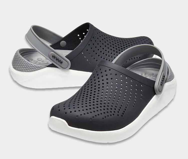 crocs literide smoke gray 4