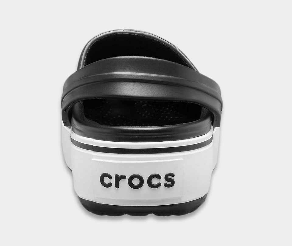 crocs platform black 1