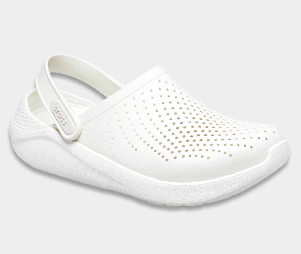 crocs literide almost white 3