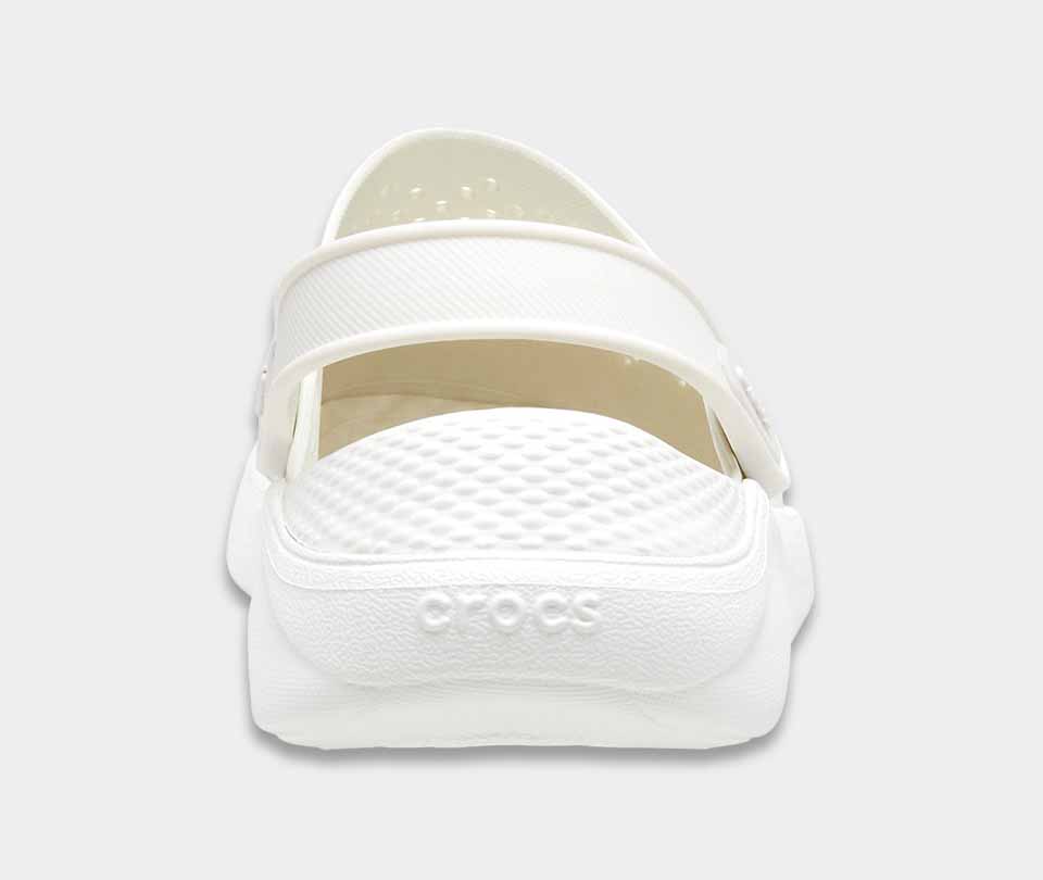 crocs literide almost white 4