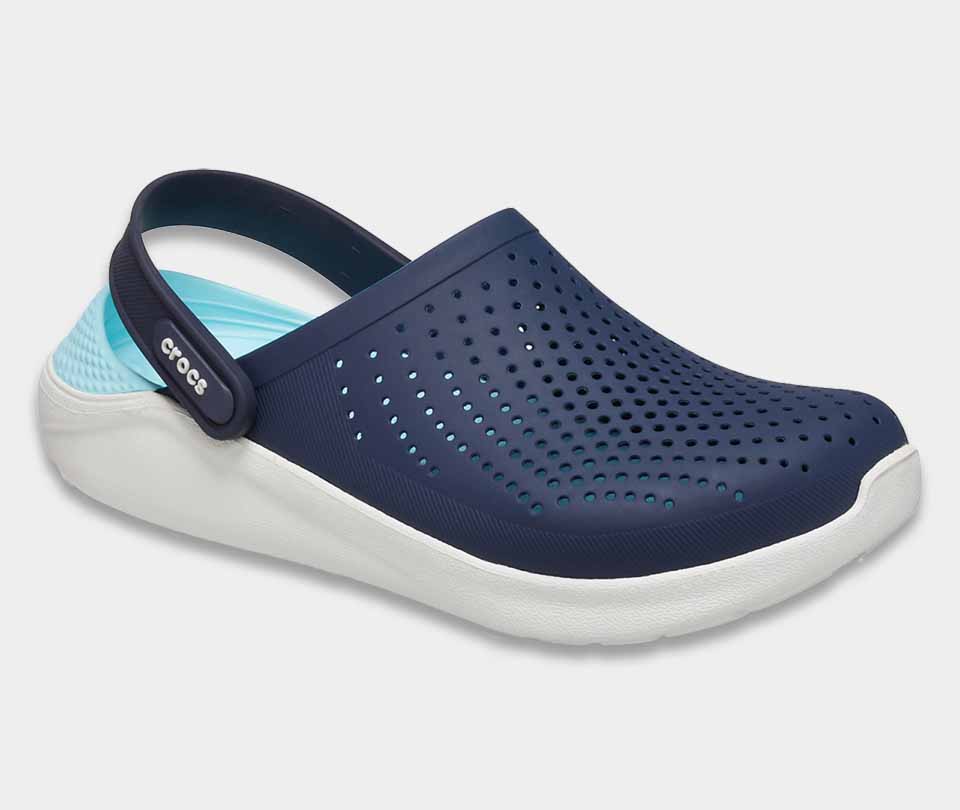 crocs literide navy almost white 3