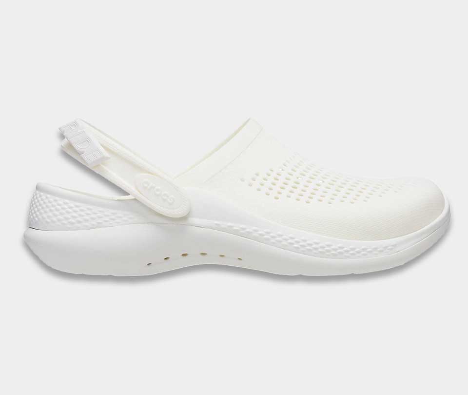 crocs literide 360 clog almost white 206708 5
