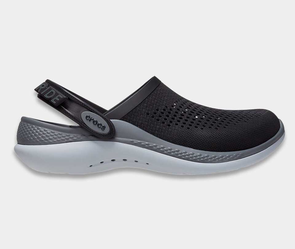 crocs literide 360 clog black slate grey 206708 1