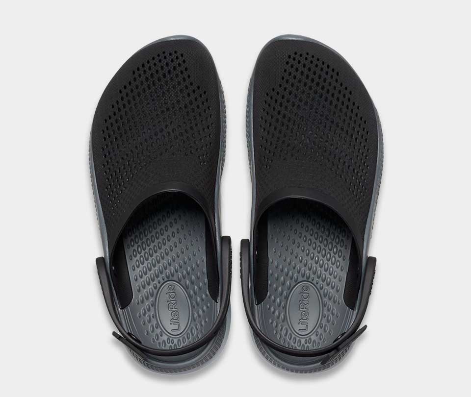 crocs literide 360 clog black slate grey 206708 4