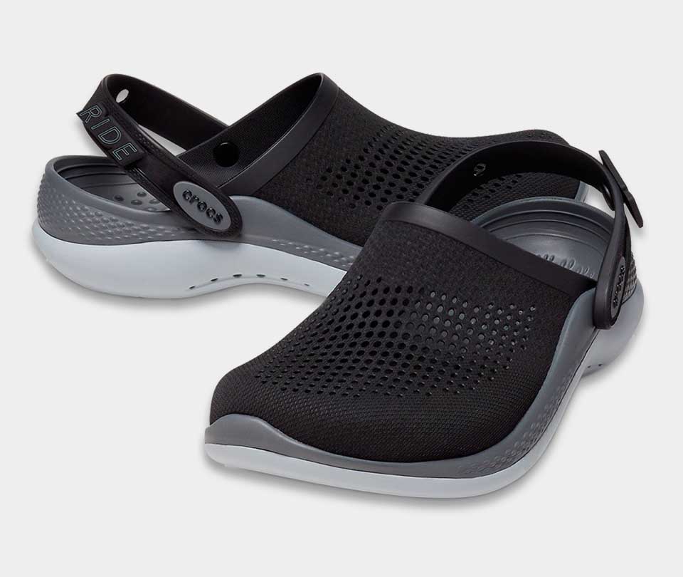 crocs literide 360 clog black slate grey 206708 5