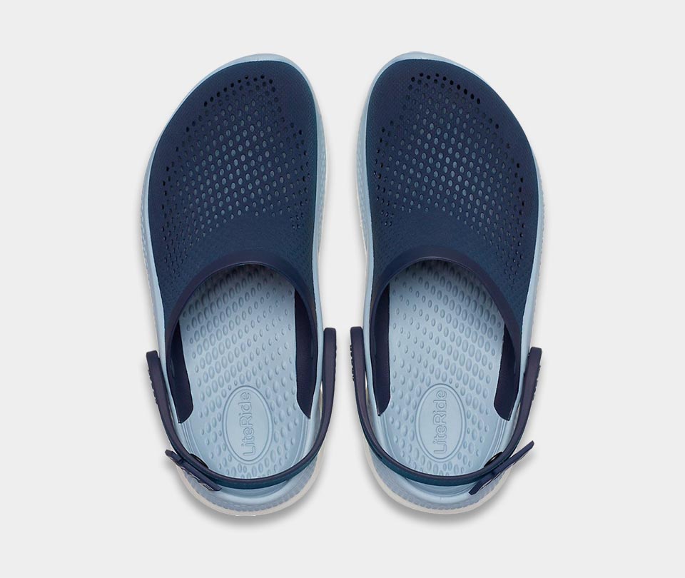 crocs literide 360 clog navyblue grey 206708 6