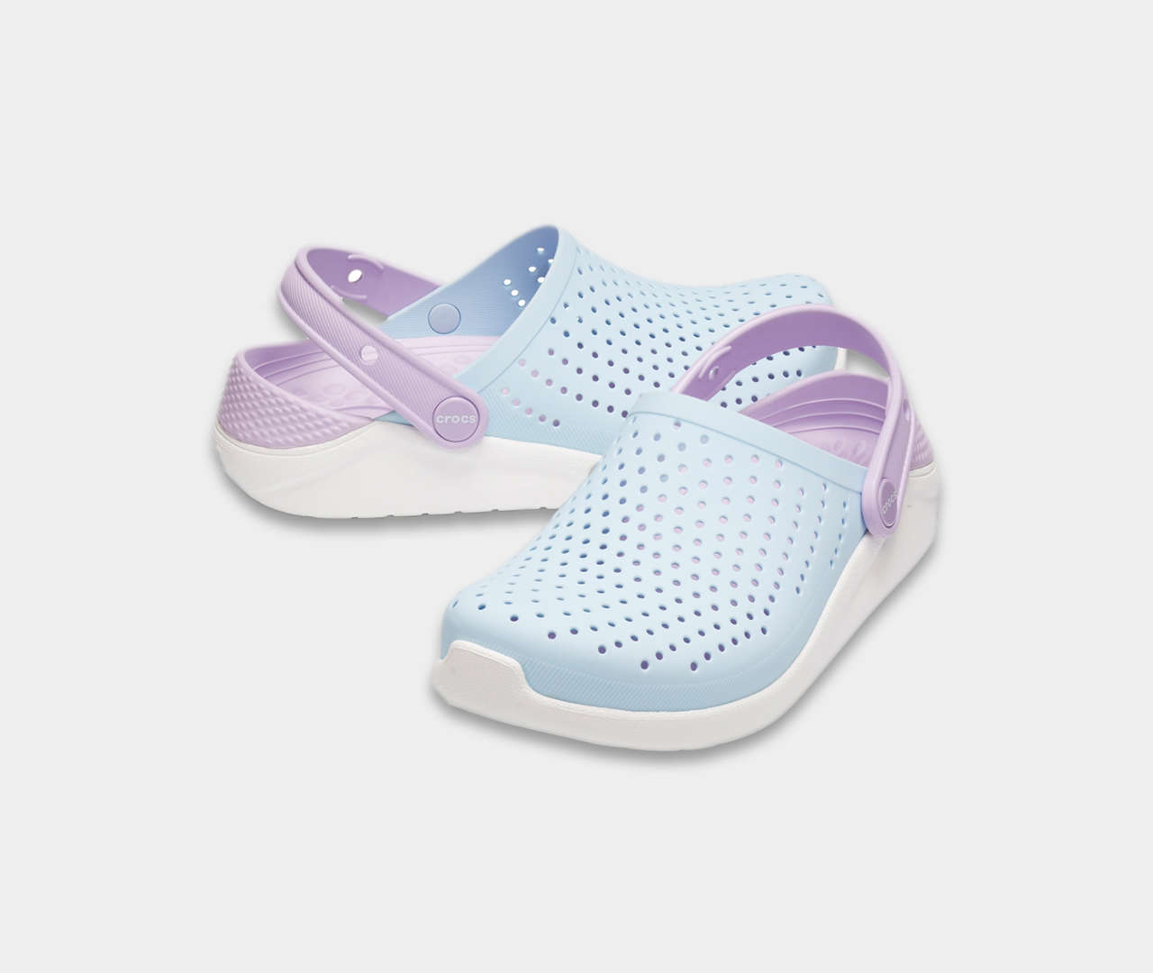 crocs literide kids mineral blue white kroksy laitraid detskye holubye 4