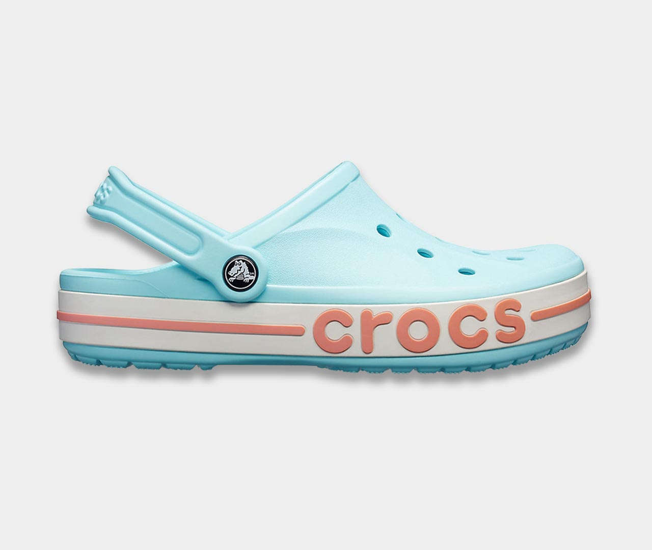 crocs bayaband ice blue melon 1
