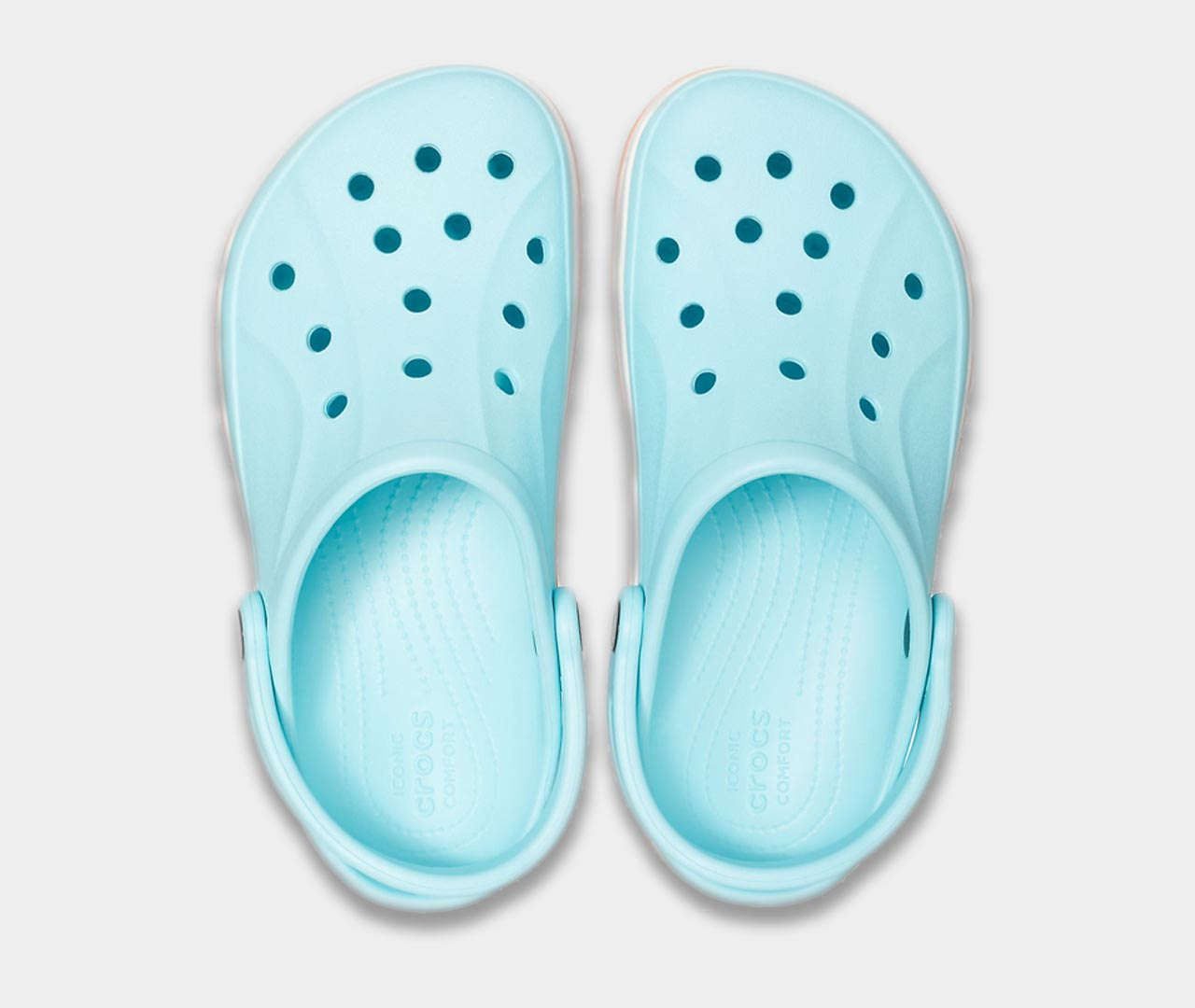 crocs bayaband ice blue melon 2