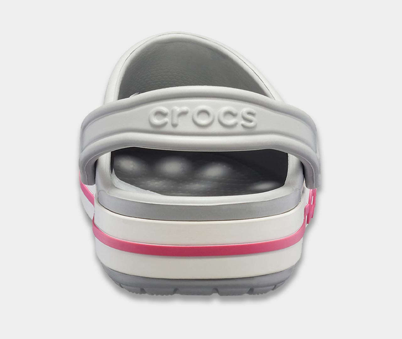 crocs bayaband light grey candy pink 1