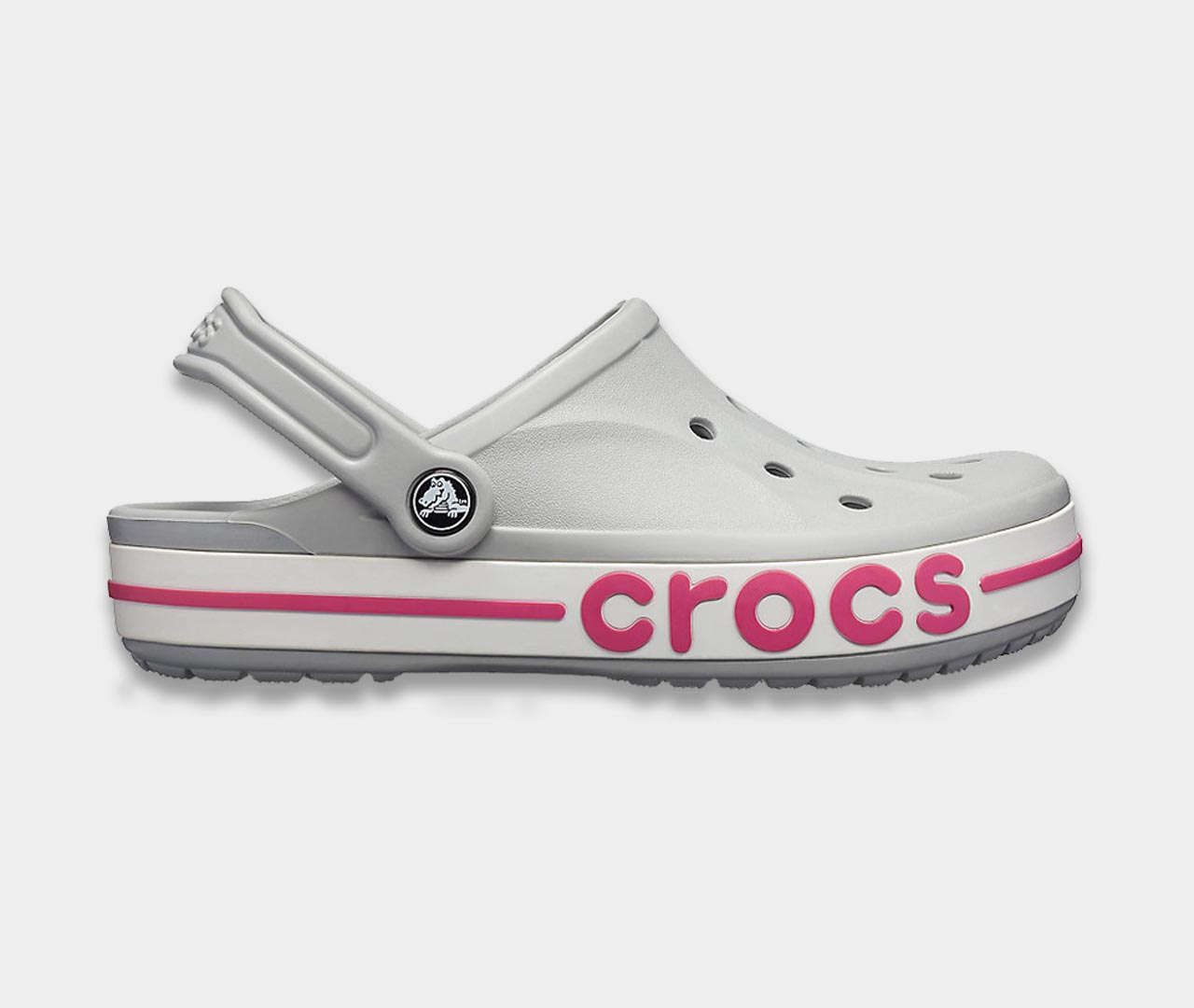 crocs bayaband light grey candy pink 3