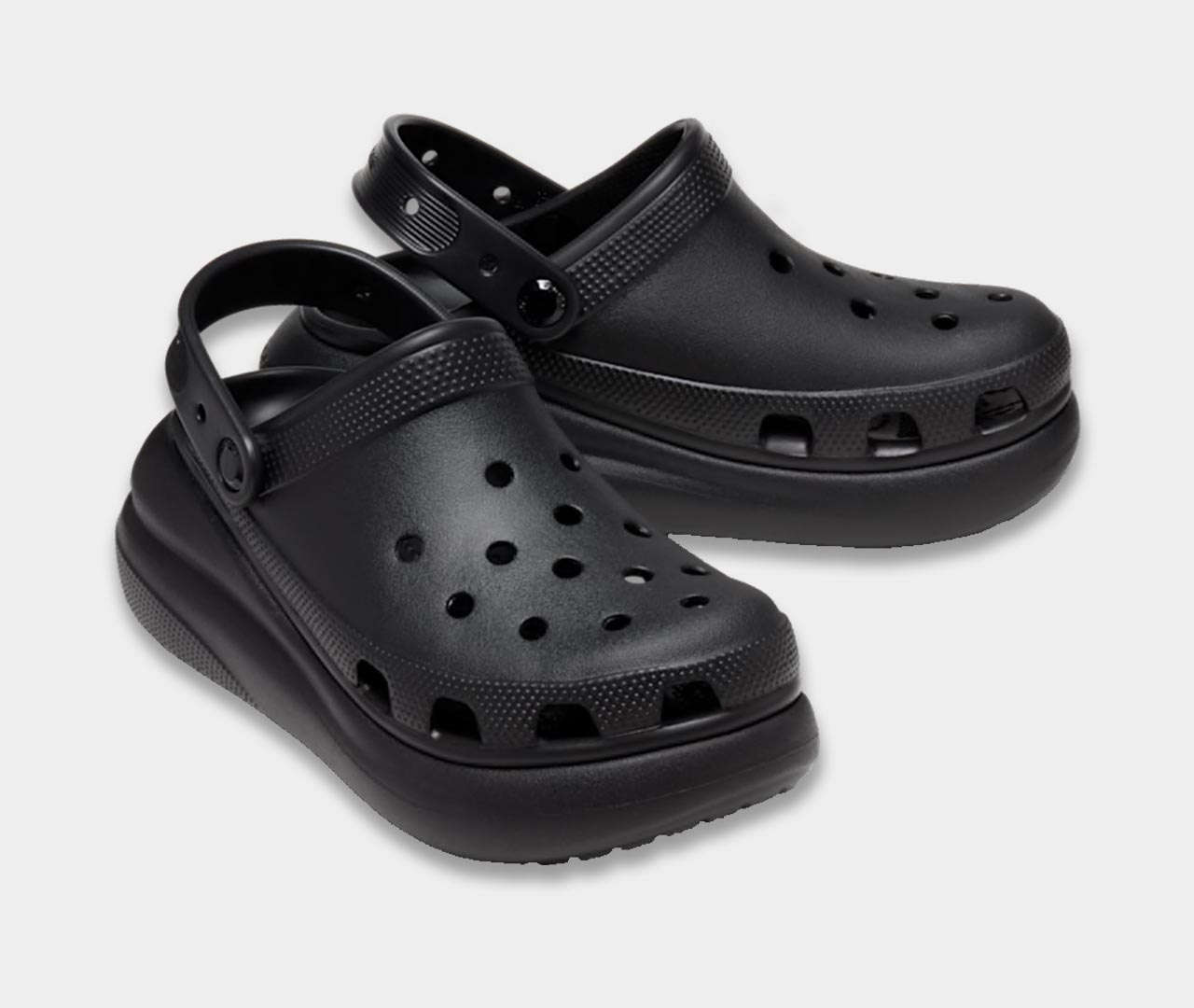 crocs classic crush black 2