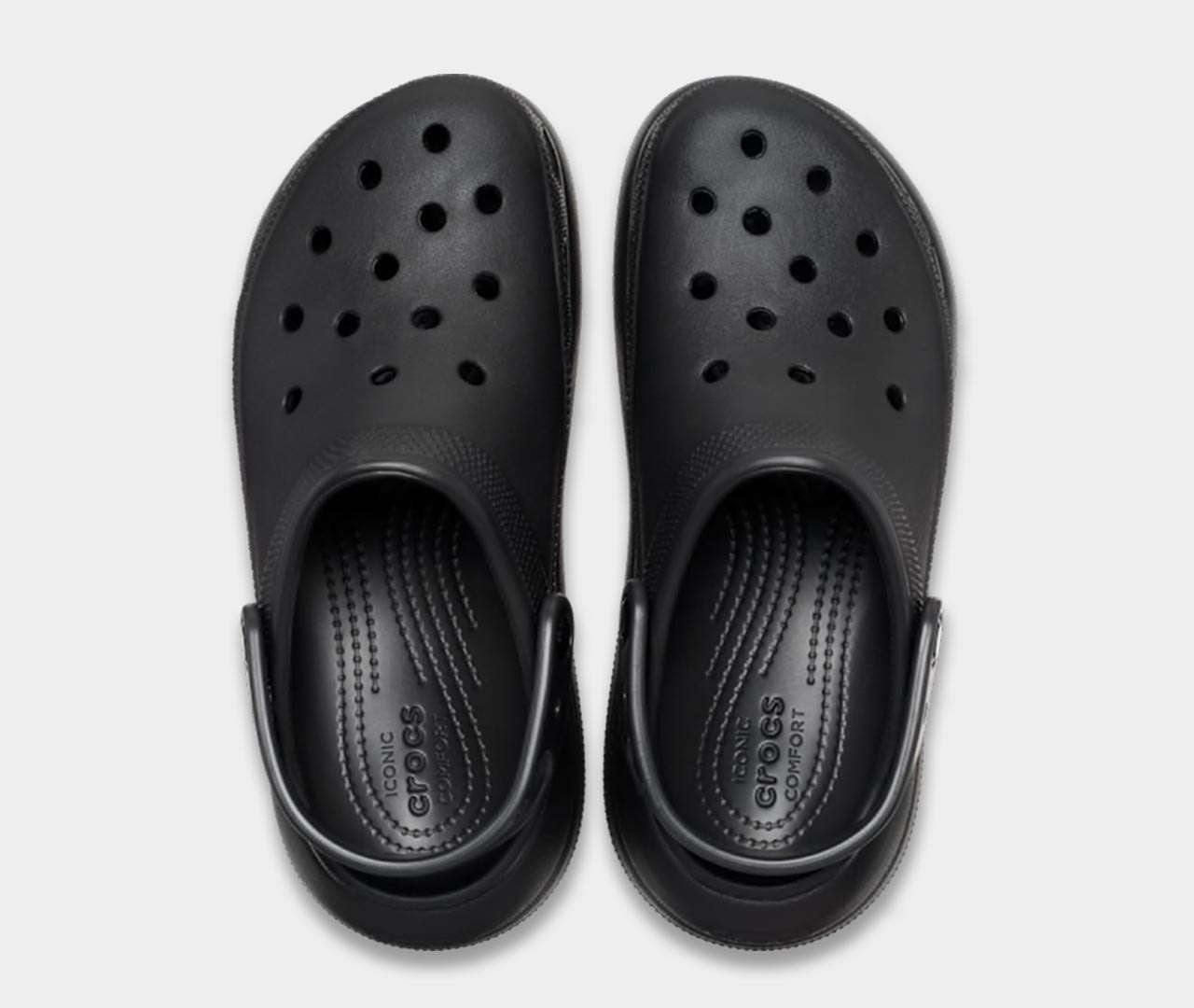 crocs classic crush black 3