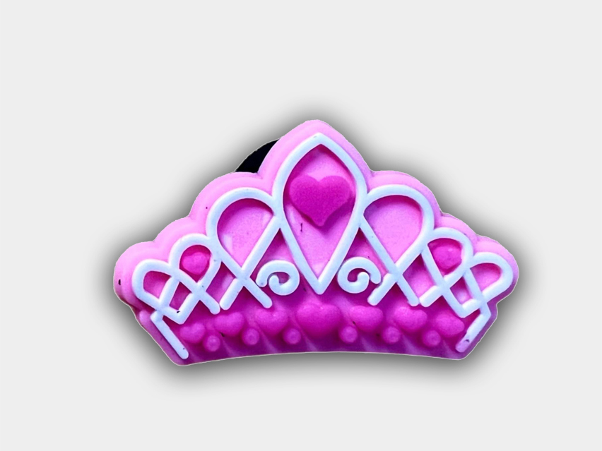 Jibbitz Pink Crown