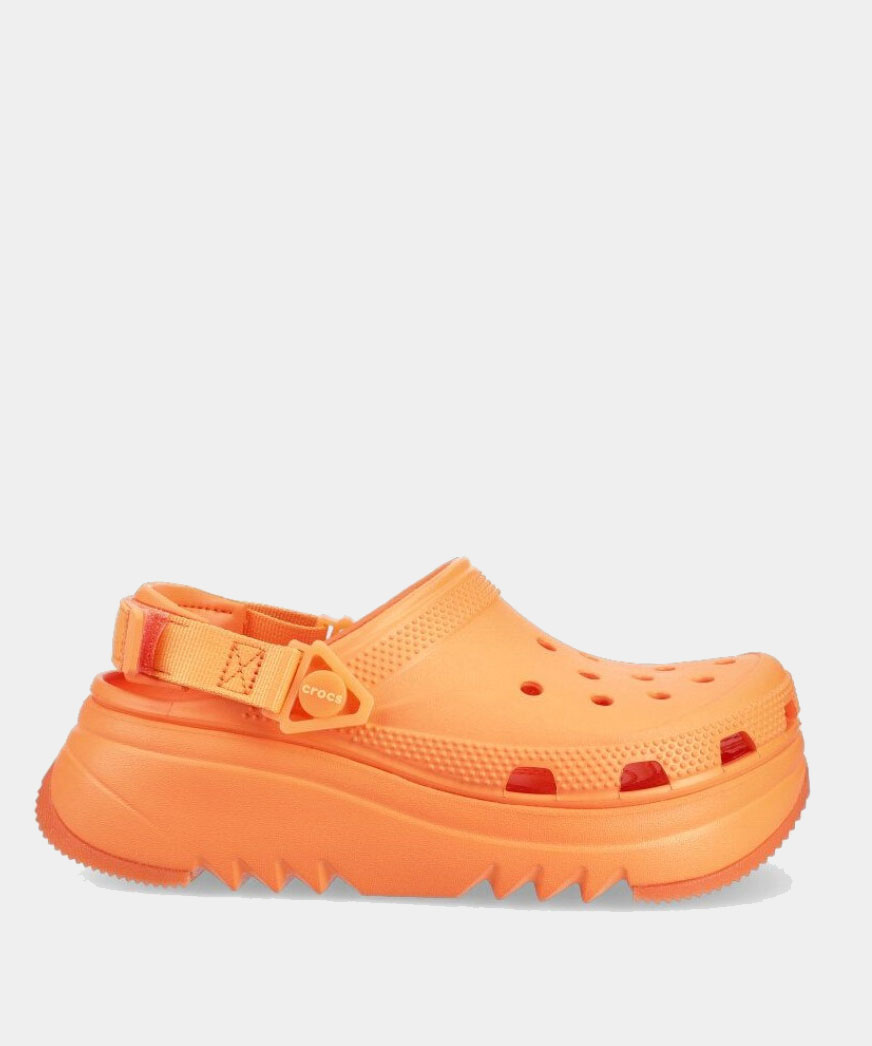 Крокси Classic Hiker Xscape Orange (помаранчеві на платформі) арт
