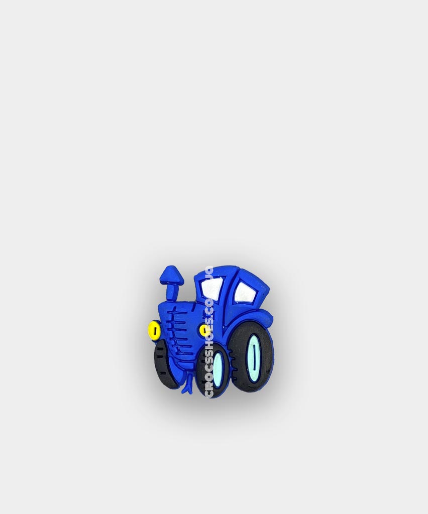 Jibbitz Blue Tractor зручне взуття Crocs