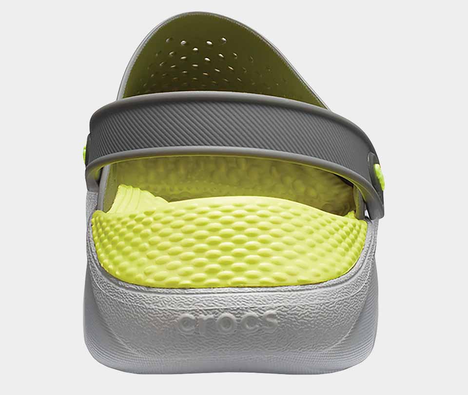 Крокси LiteRide Grey Light Green (сірі з салатовим) арт. 204592 ...
