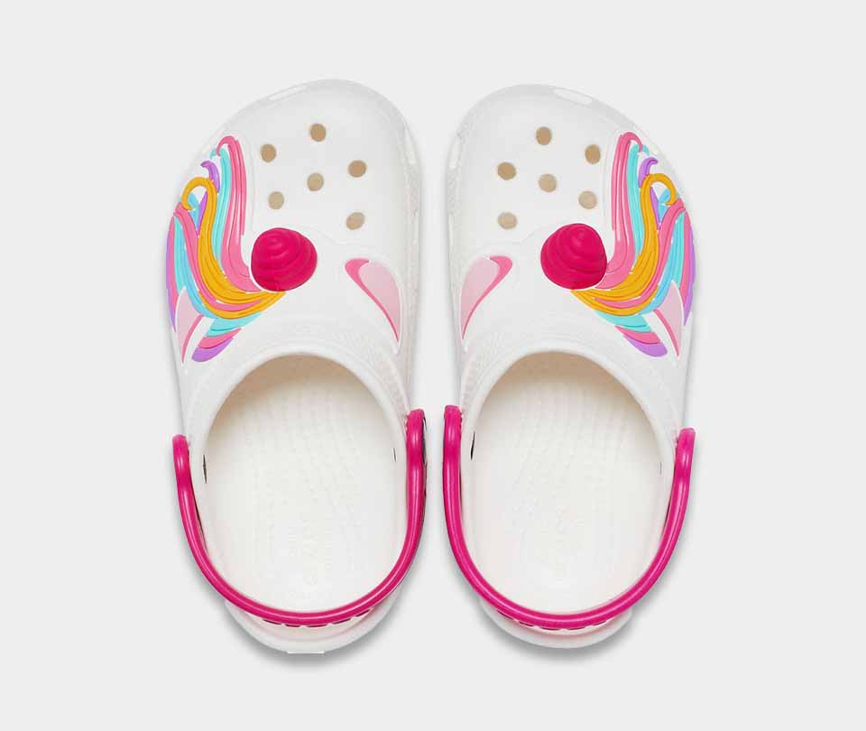 Крокси Kids’ Fun Lab Classic I AM Unicorn (білі) арт. 207073 – купити в ...