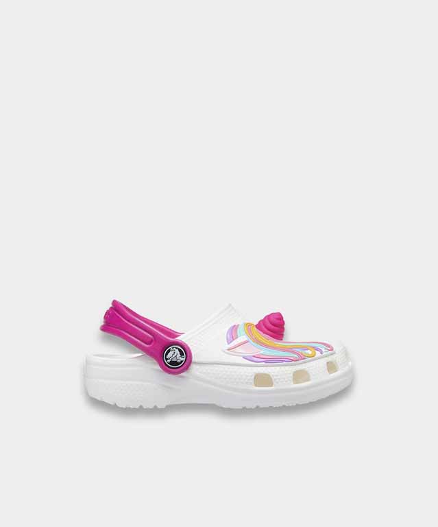 Крокси Kids’ Fun Lab Classic I AM Unicorn (білі) арт. 207073 – купити в ...