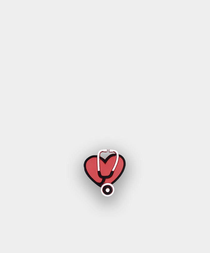 Jibbitz Heart With Stethoscope зручне взуття Crocs