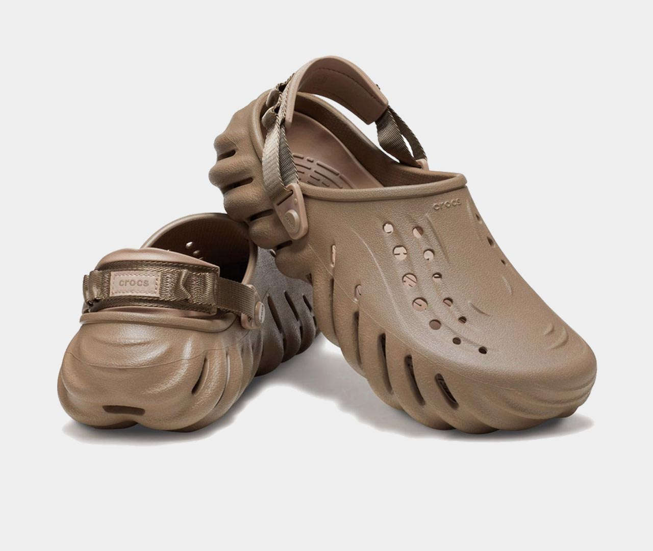 Кроксы Echo Clog Khaki (хаки) арт. 207937 - купить в Киеве | цены и отзывы